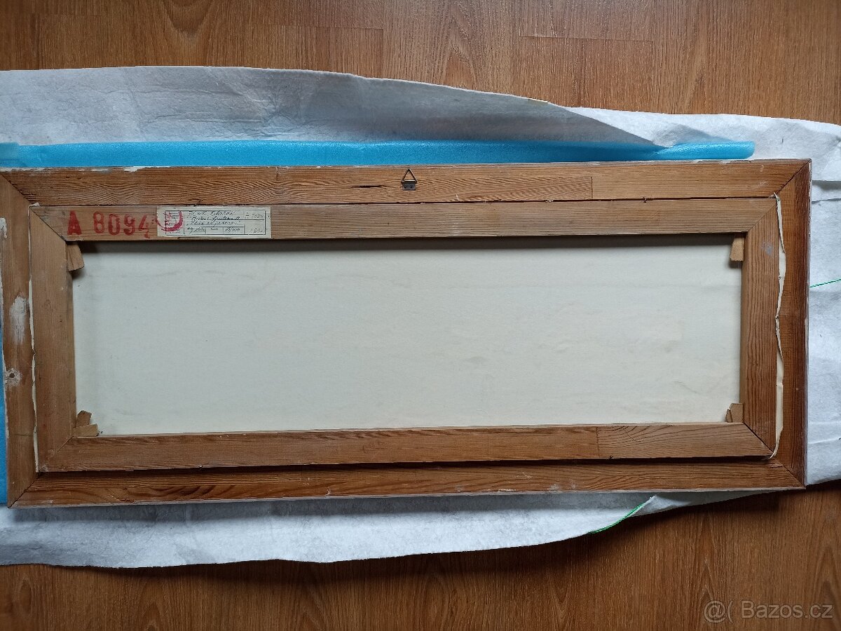 Obraz Pláž na Jadranu - olej na plátně - 6