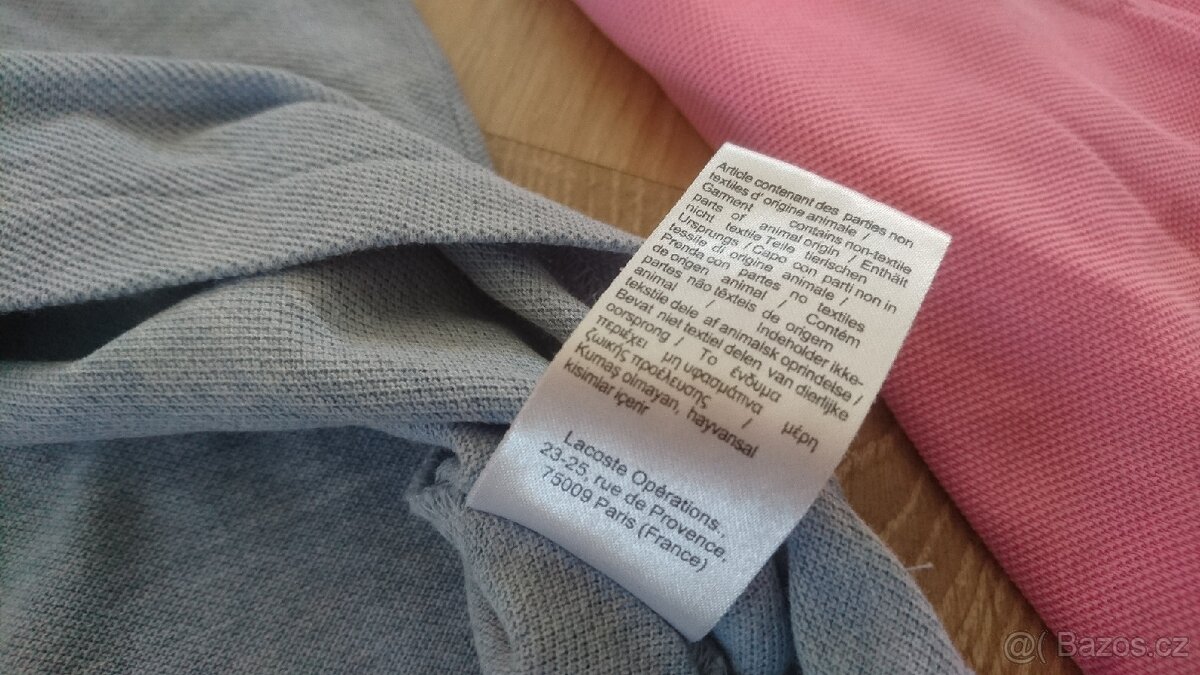 Polotričko Lacoste 2ks panské - 6