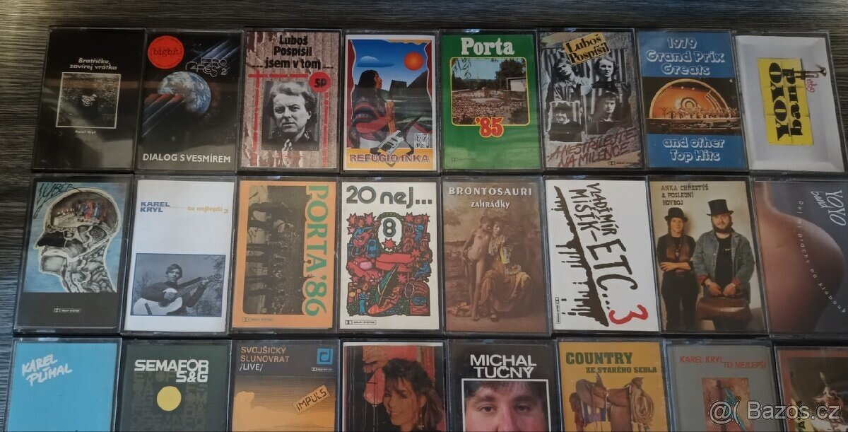 MC kazety - Staré originální magnetofonové kazety - 6