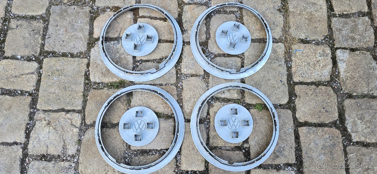 Středové pokličky + límce VW 14" + origo plechy - 6