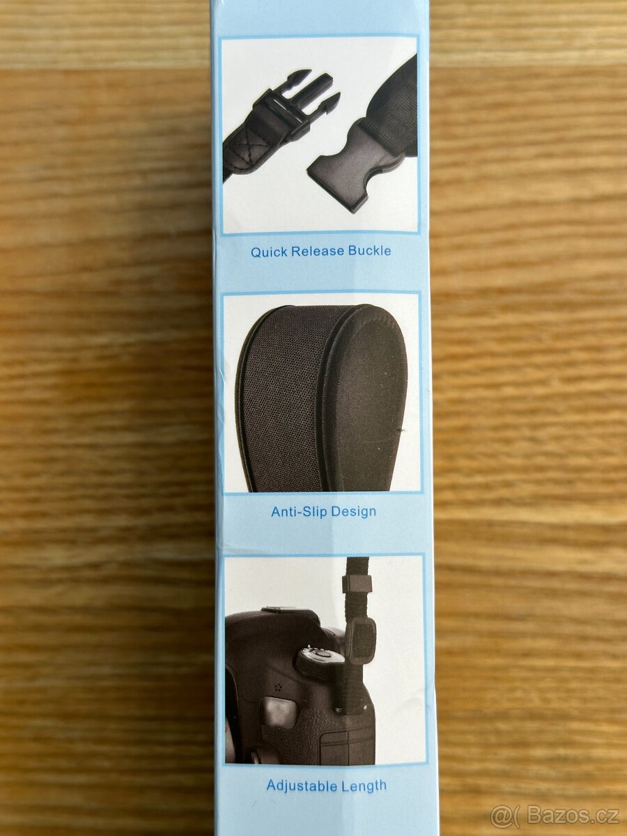 JJC NS-Q1 rychloupínací popruh na krk pro fotoaparát, NOVÝ - 6