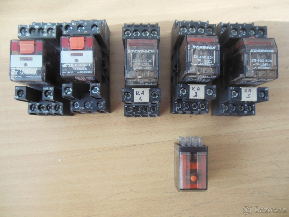 Relé Finder, Schrack, Orion, PR 701, RP 700, Elesta, Celduc - 6