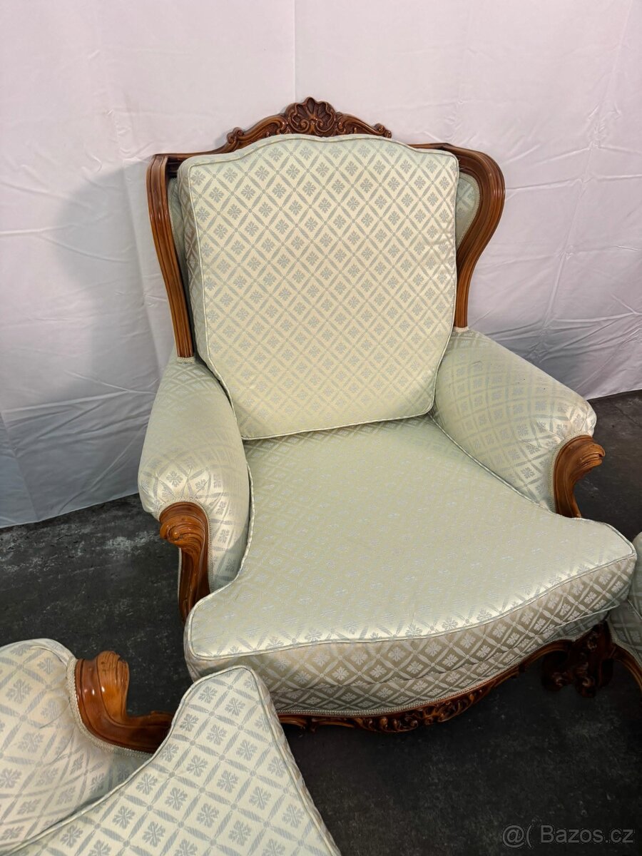 Starožitná Francouzská křesla (137022) - 6