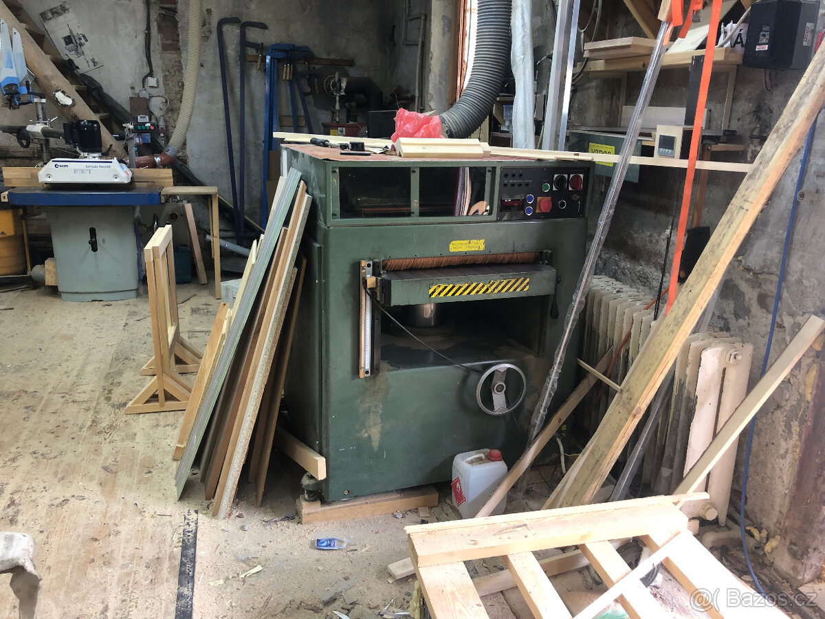 Srovnávací frézka + Tloušťkovací frézka - 6