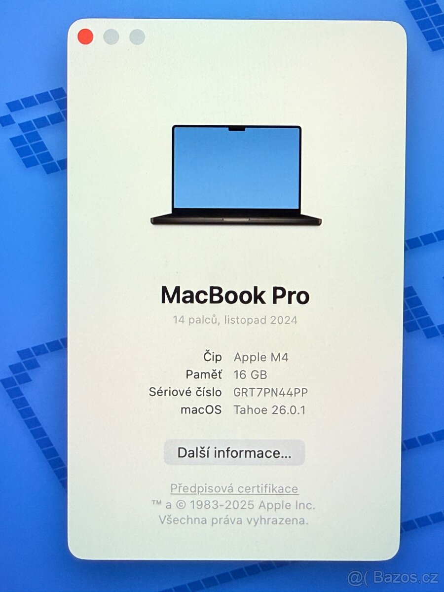 MacBook PRO M4 - 6