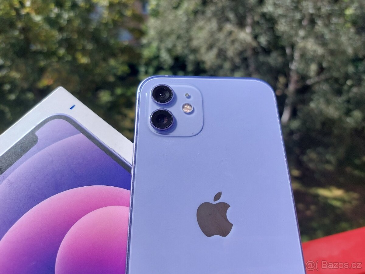 Apple iPhone 12, 128GB Purple - 6