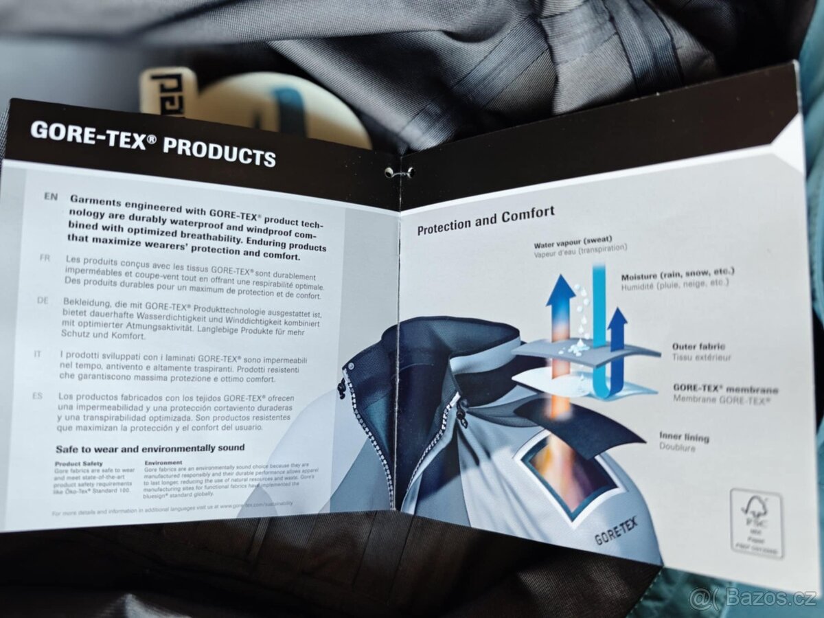 MALOJA BIB pants skialpové freeride lyžařské kalhoty, nové - 6