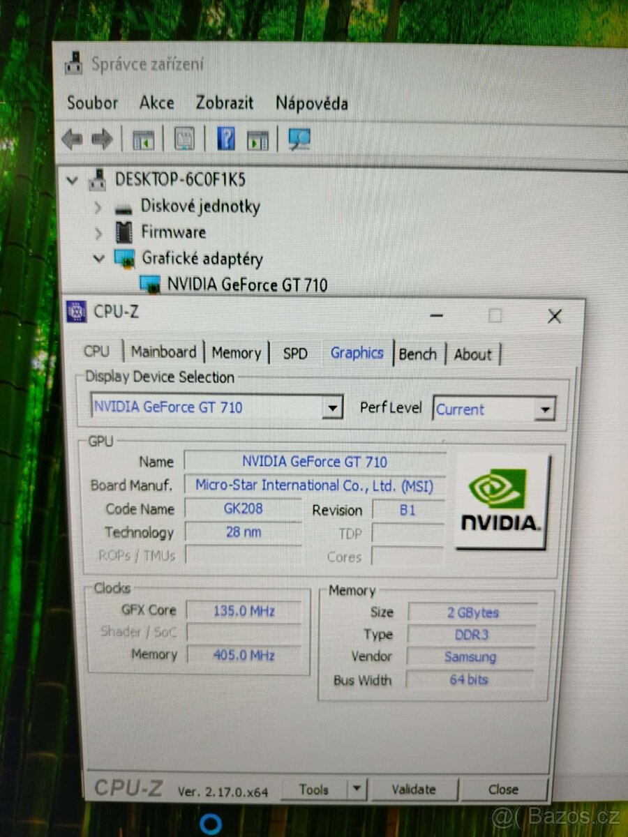 MSI GeForce GT 710 2GD3H H2D pasivní - 6