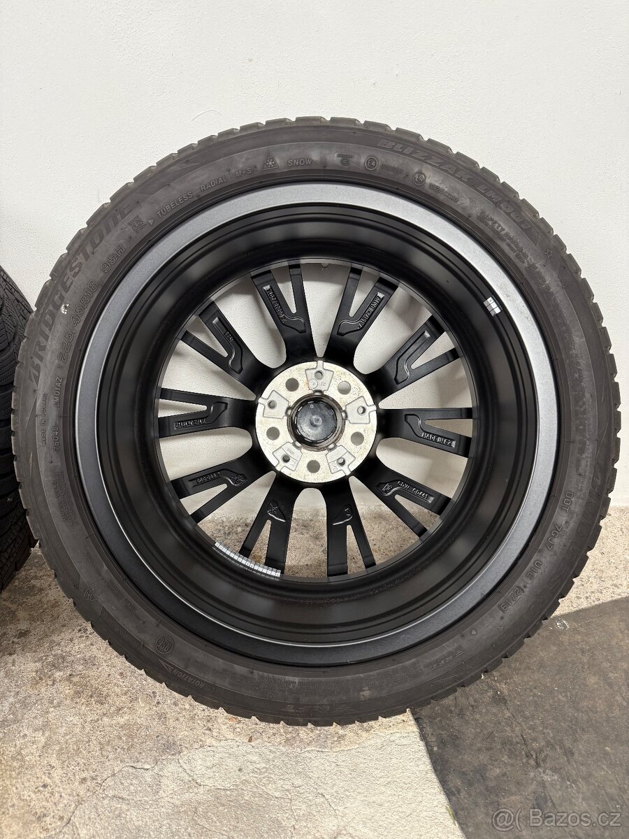 Originál alu kola Bmw 5x112 R18 styling 796M zimní - 6
