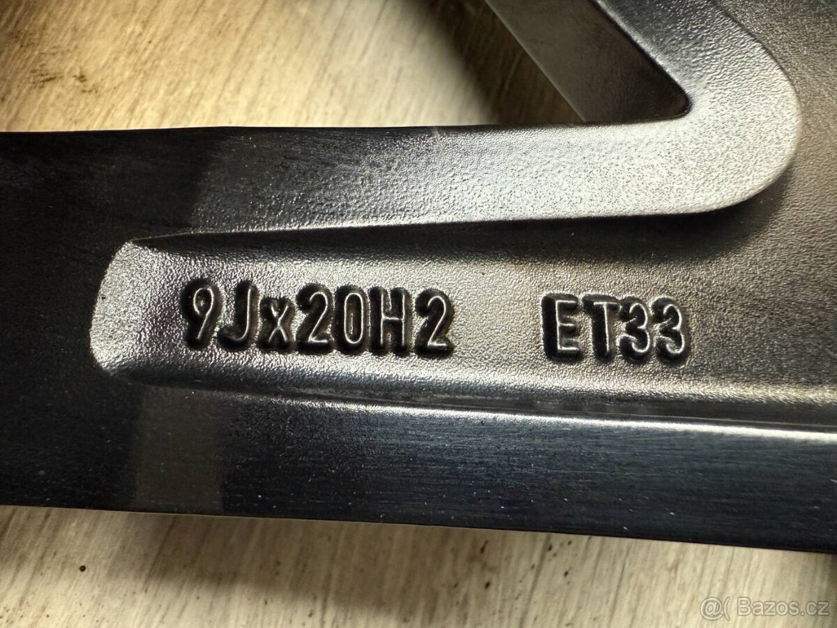 R20 ORIG.LETNÍ ALU KOLA BRAGA VW TOUAREG 285/45/20 - 6