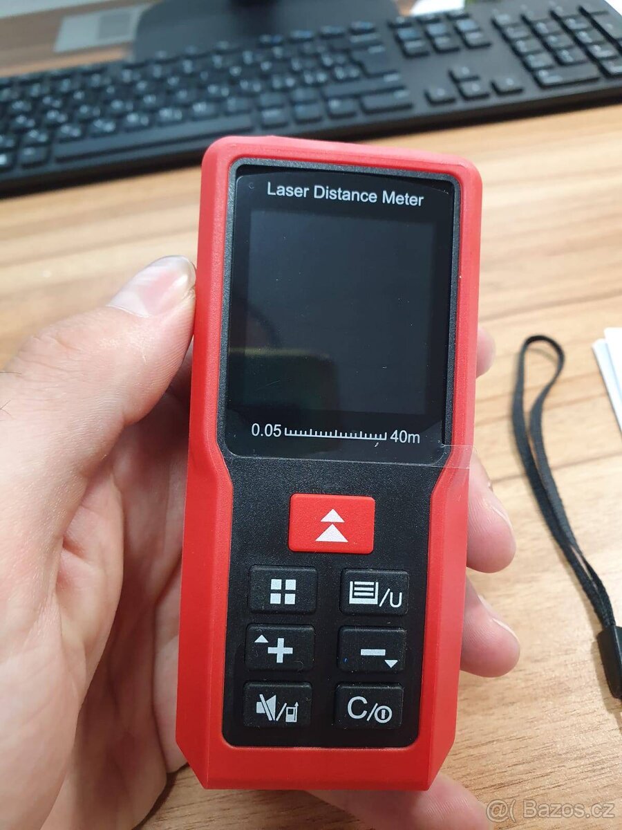Prodám zcela nový přesný laserový měřič vzdálenosti NORM - 6