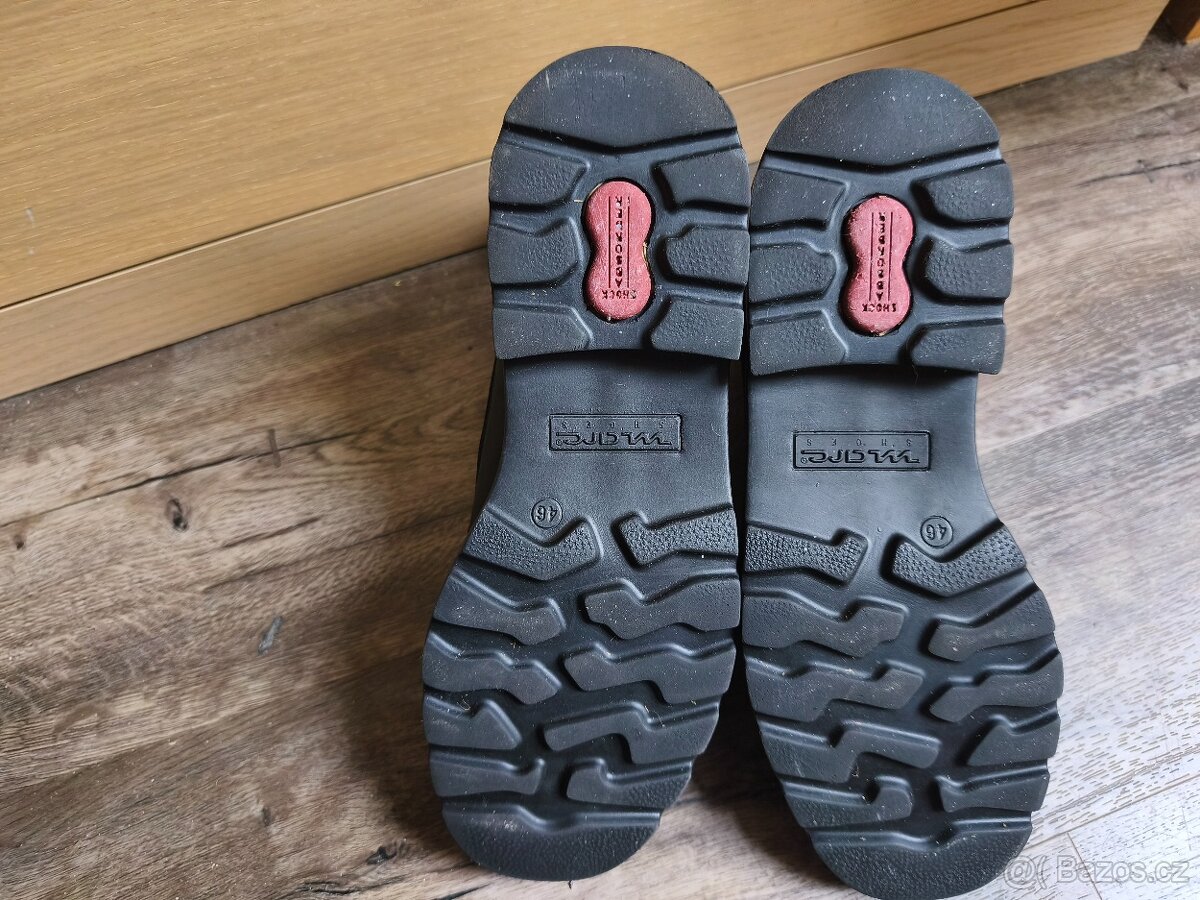 Dvoje goretexové kožené pánské zimní boty v.46/46,5 - 6