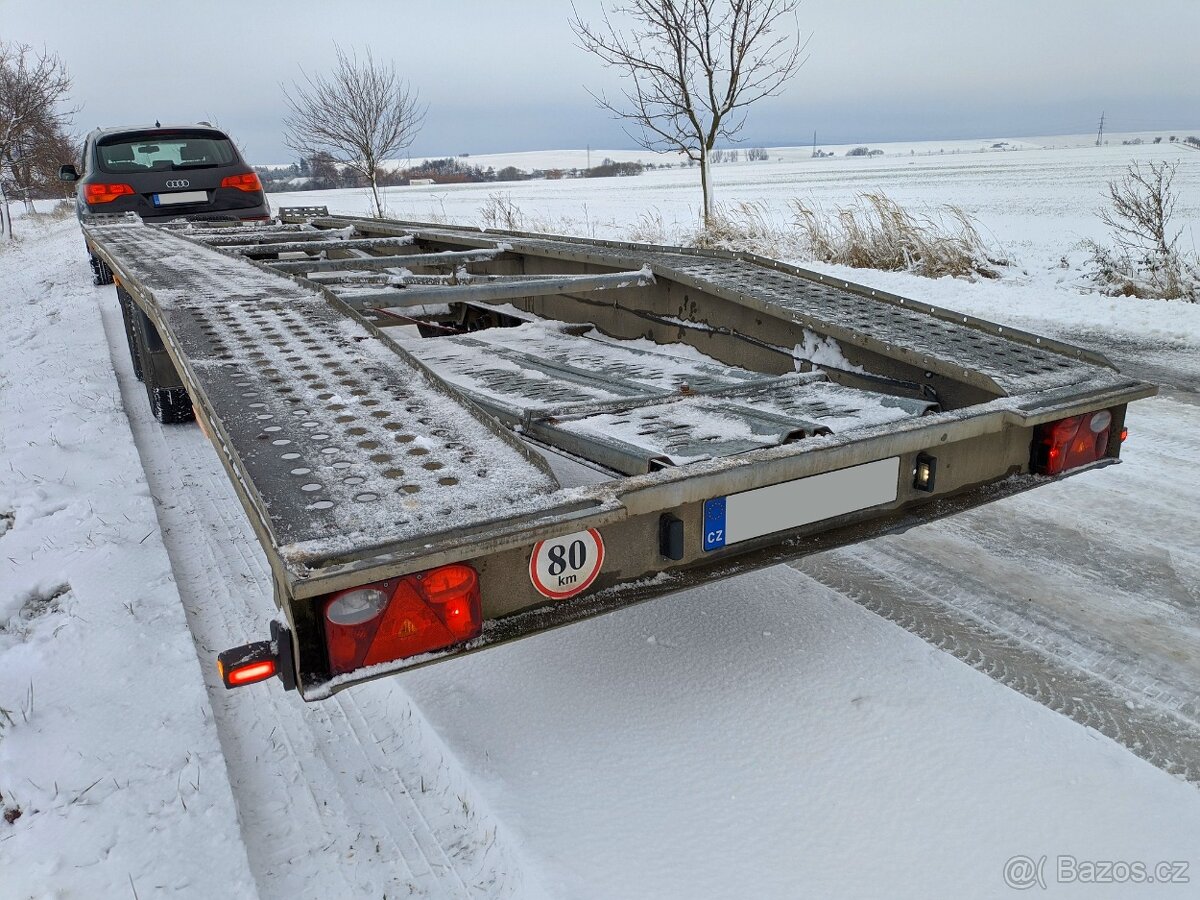 Dvojpodvalník Maro 08 - autopřepravník na dvě auta - 6