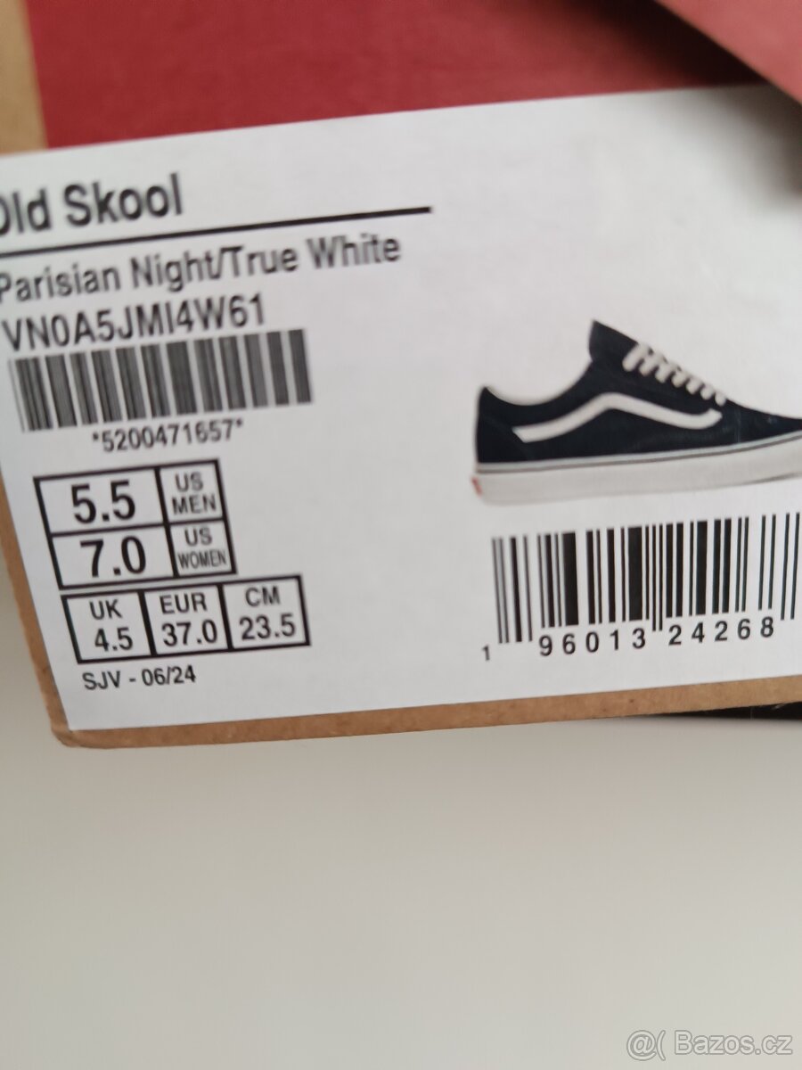 Temně modré tenisky Vans old Scholl vel 37 - 6