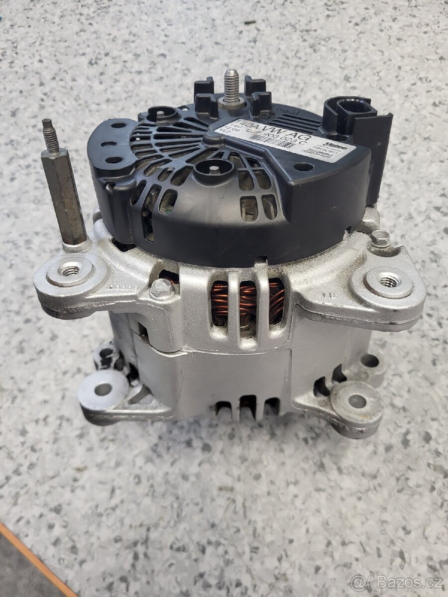 Alternátor 140A octavia 2 seat audi 103kw - 6