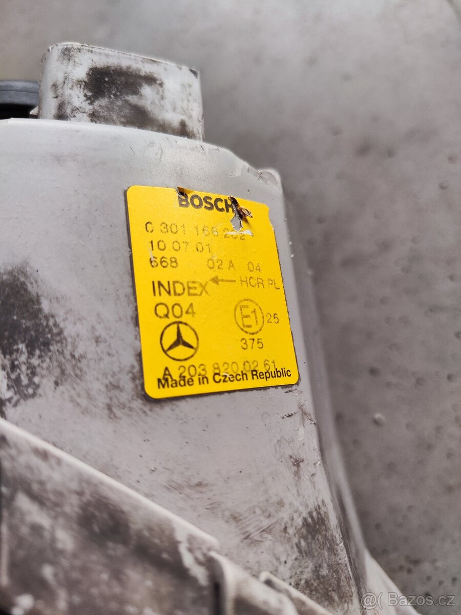 Přední světla Mercedes C w203 - 6