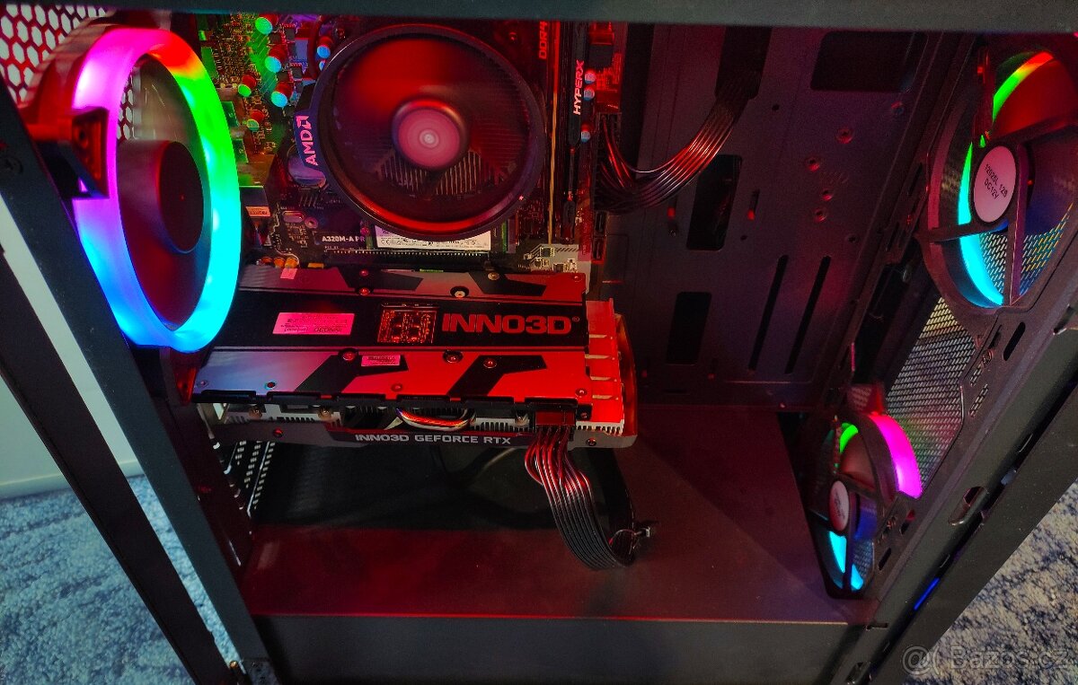 Herní PC | Ryzen 5 | RTX 2060 8GB Super | m.2 NVME | HDD - 6