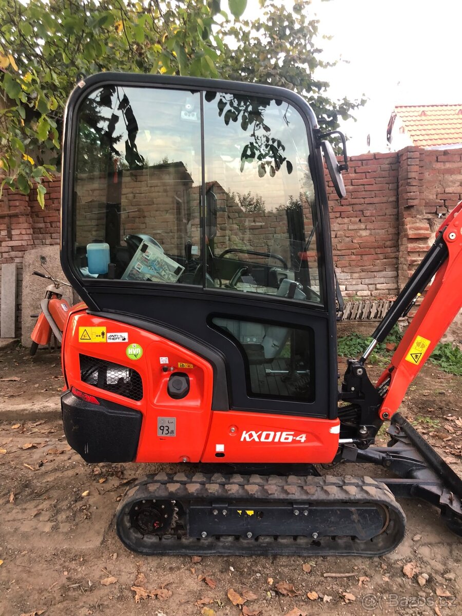 Minibagr KUBOTA KX 016 - 6