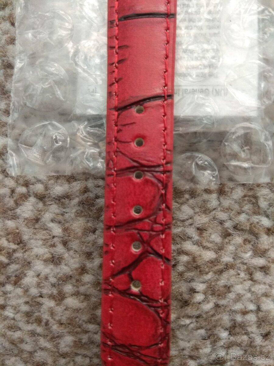 Nové dámské hodinky Avon s koženým páskem - orig. balení - 6