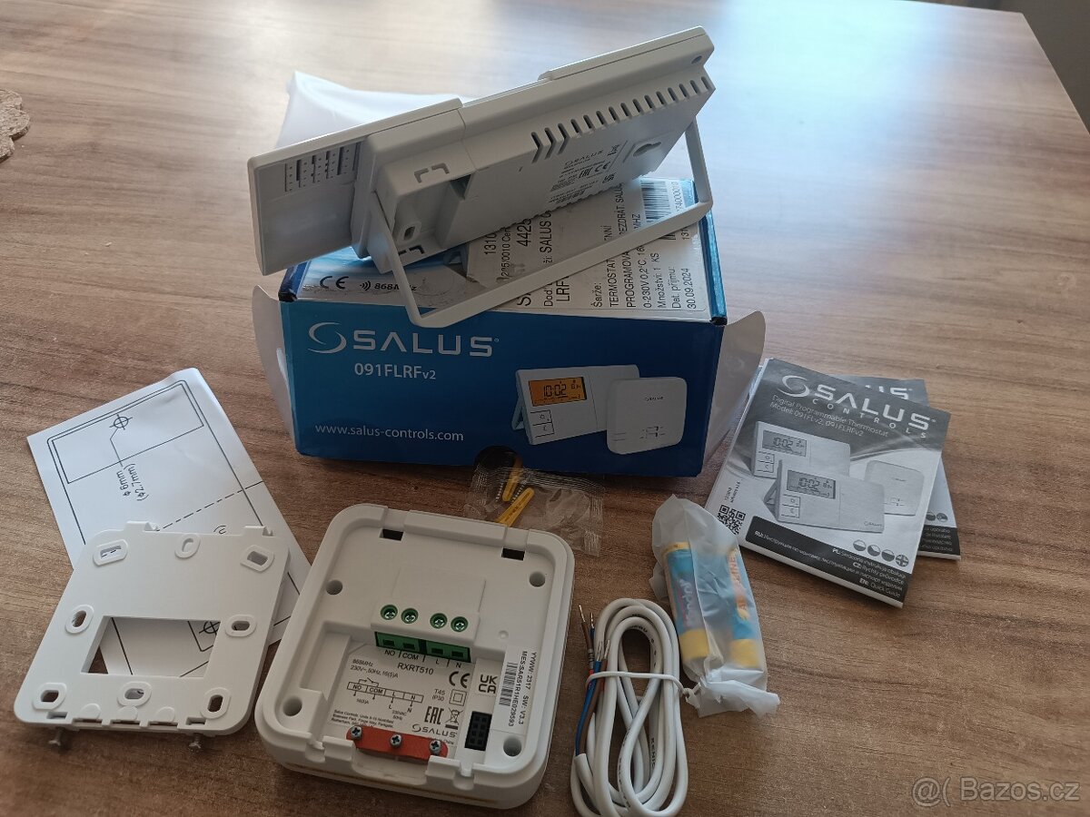 SALUS 091FLRFv2 - Bezdrátový programovatelný termostat - 6
