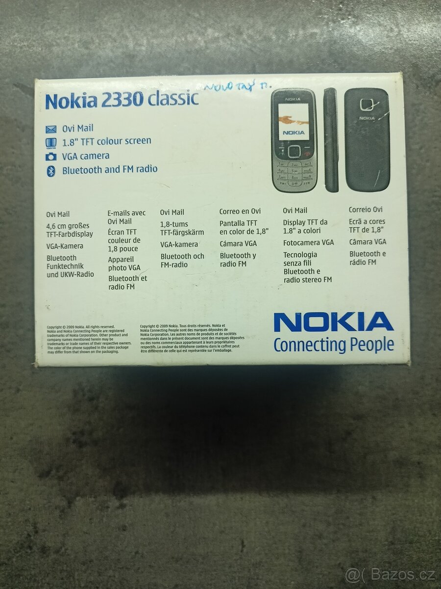 Prodam mobil Nokia 2330 classic, sberatelska prilezitost - 6