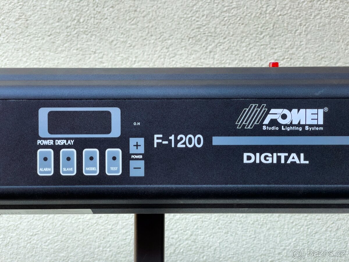 Prodám sadu 2 silných záblesků FOMEI 1200Ws - 6