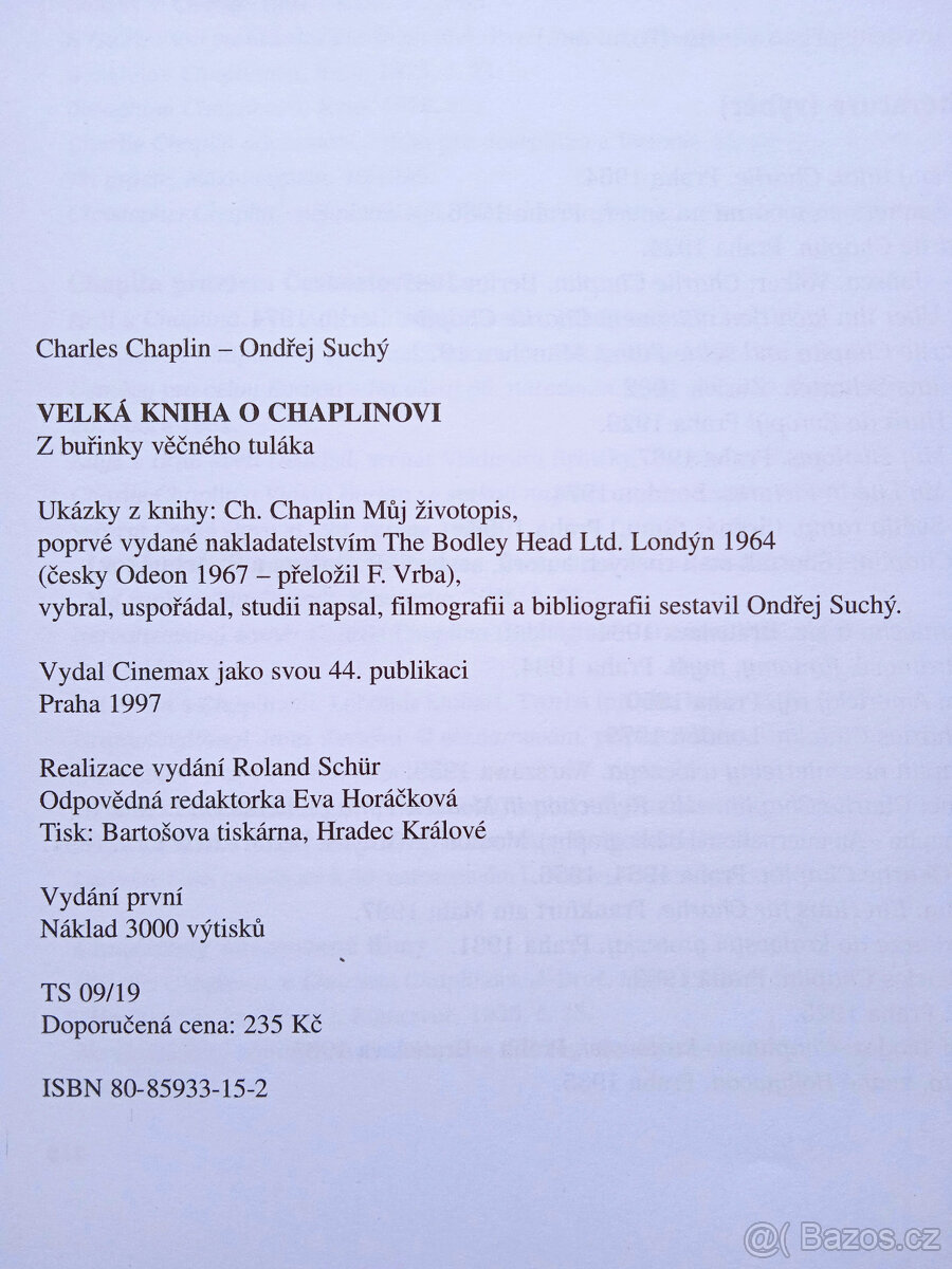 Chaplin/Suchý - VELKÁ KNIHA O CHAPLINOVI - 6