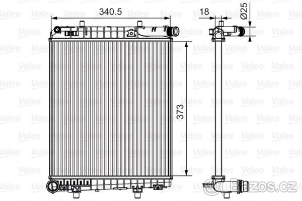 Peugeot 108 14- zadní sklo světlo, zpětné zrcátko,chladíč - 6