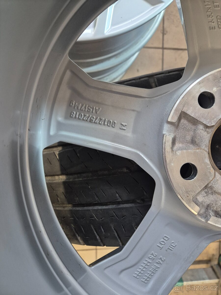 Alu kola Audi Q5 -Q3 - 17" + zimní pneu 215/65 r 17 - 6