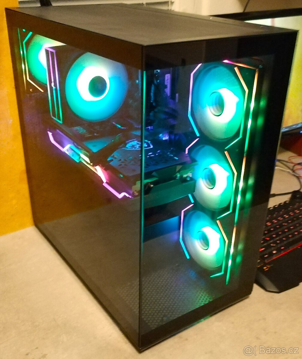 PC NA HRY,Ryzen 5700,RTX3070ti,16GB,SSD+SATA,WiFi - 6