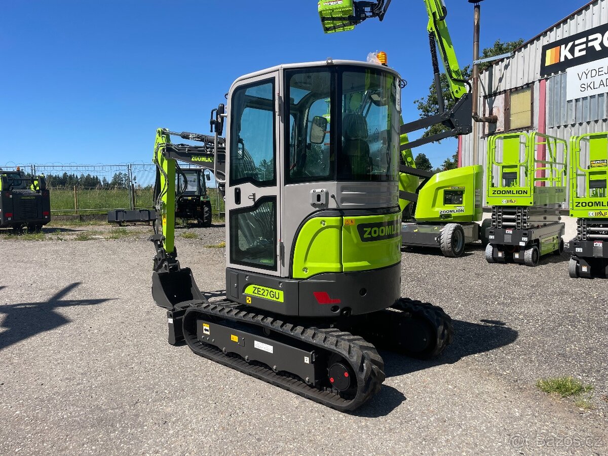 Pásový minibagr Zoomlion ZE27GU - 6