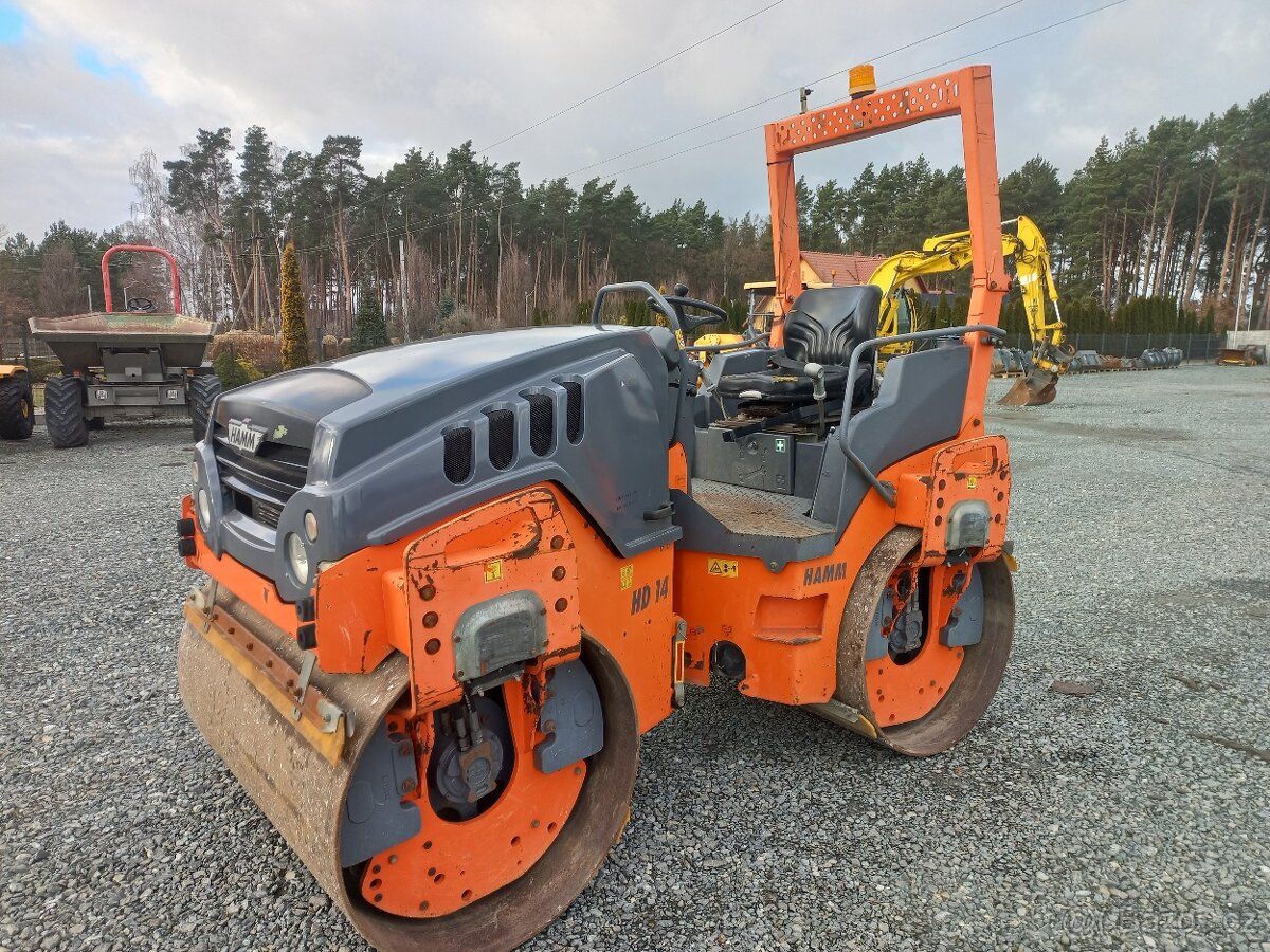 Tandemový vibrační válec Hamm HD 14VV - 6