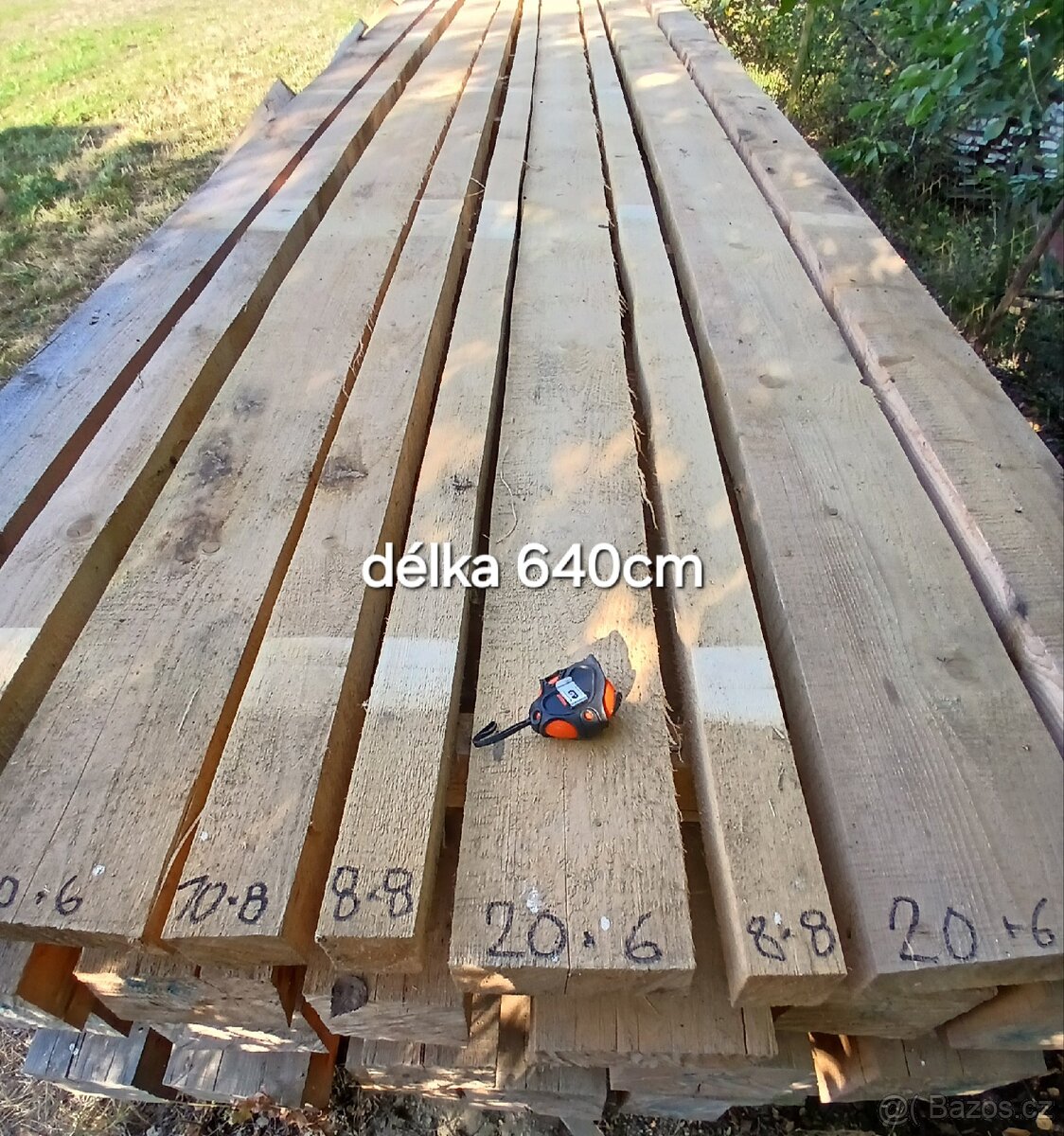 Prodám smrkové hranoly, fošny a dřevo na uzení - 6