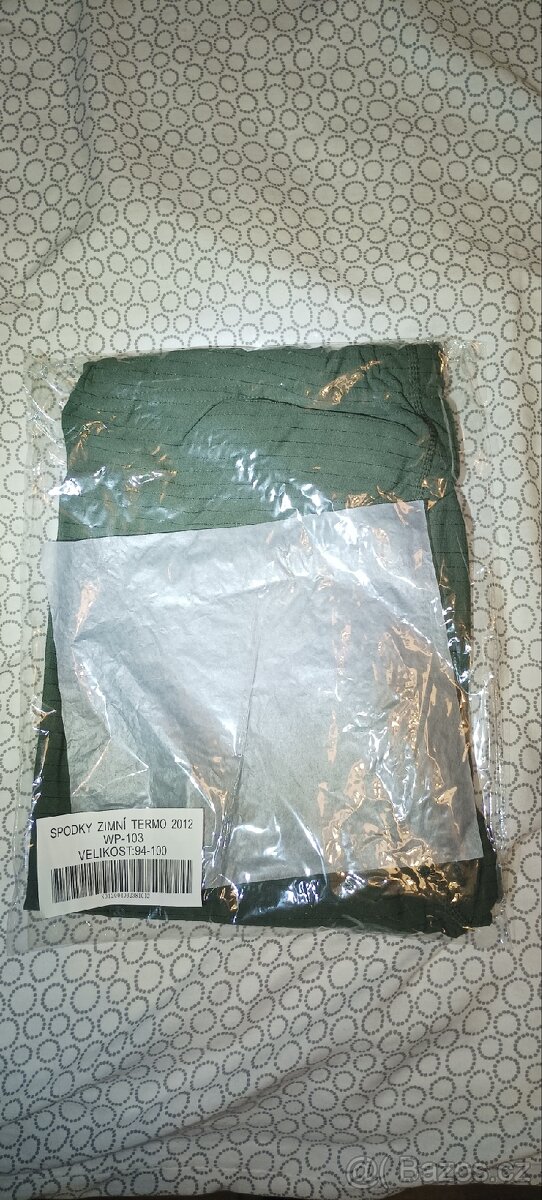 Nové Termo prádlo a trička AČR (Armáda ČR) - 6