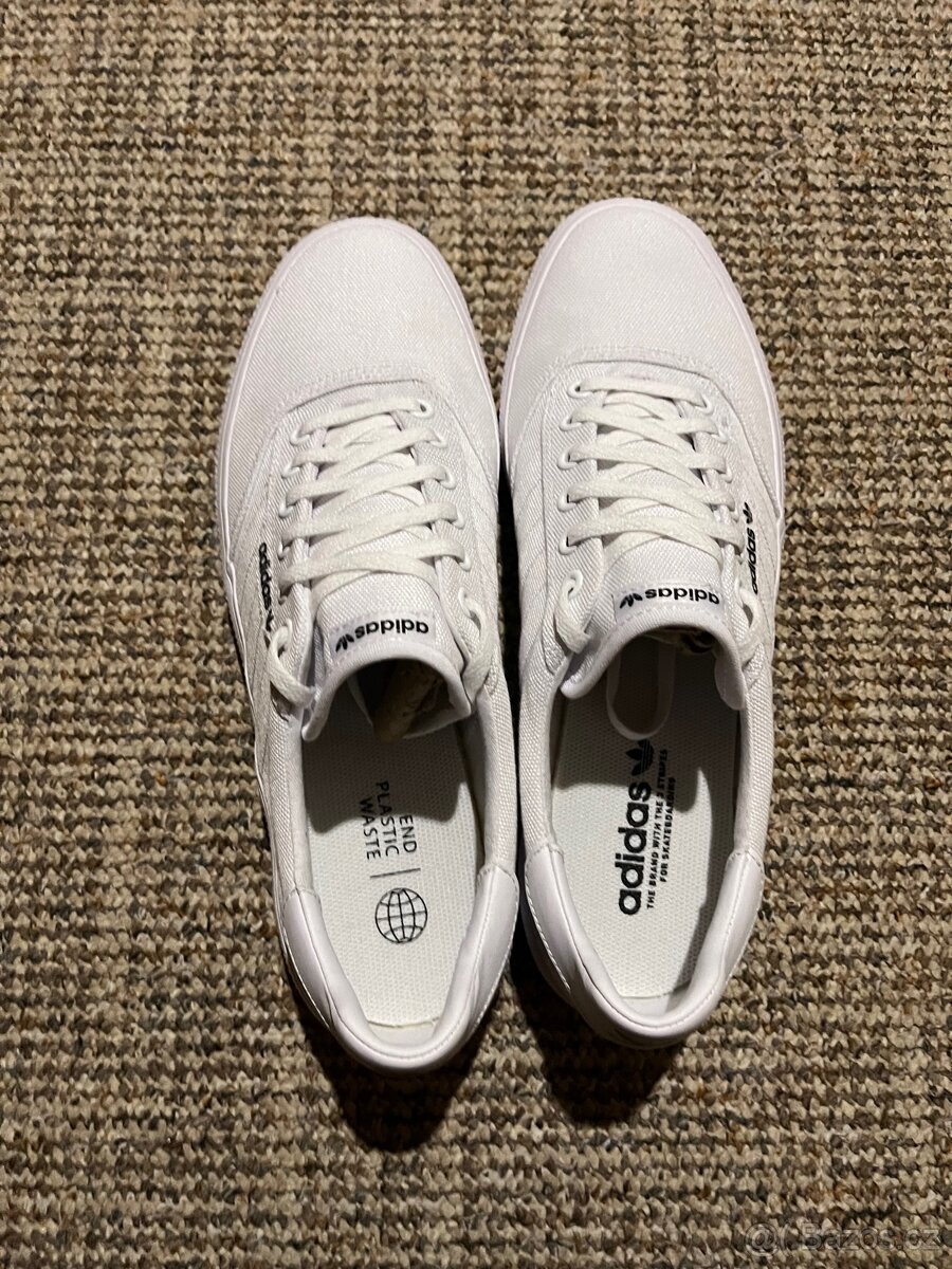 Pánské tenisky Adidas bílé - 6