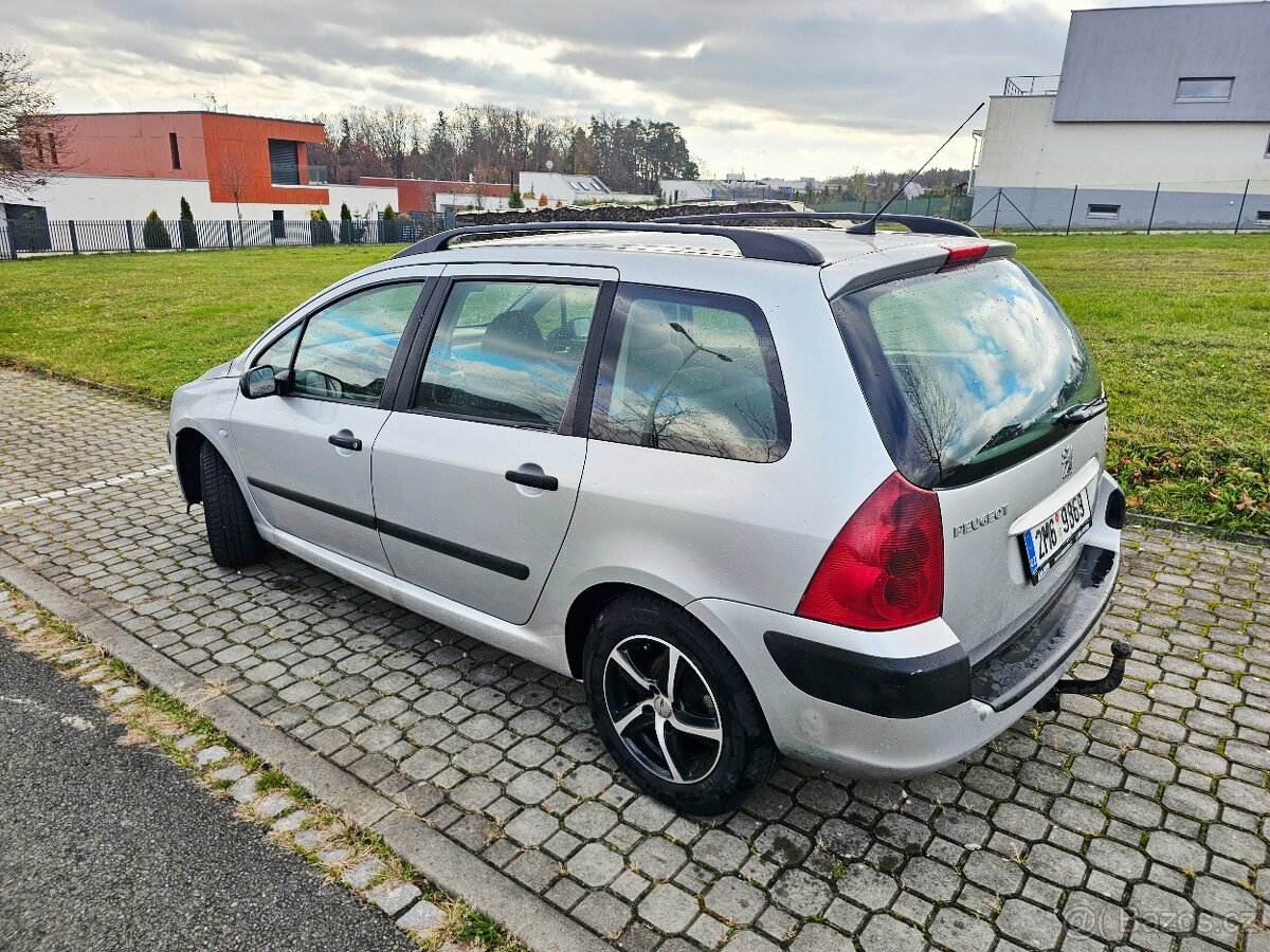 PEUGEOT 307 BREAK 1.4 HDI / TAŽNÉ / NOSIČ / NOVÁ STK/ SERVIS - 6
