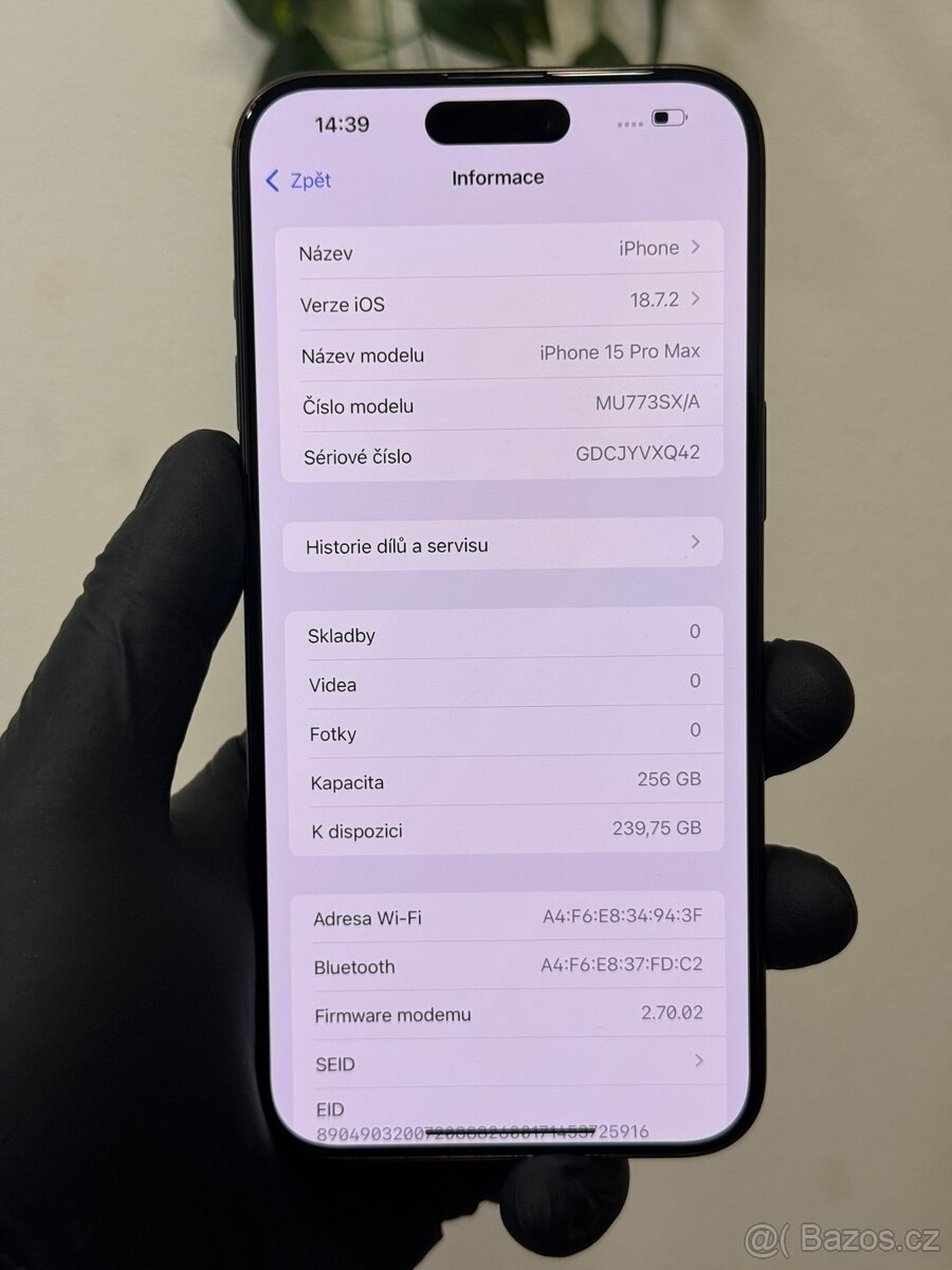 iPhone 15 Pro Max 256GB černý - 6