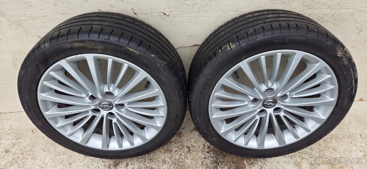 Alu kola Opel Astra K 17" 5x105, letní Nokian 225/45R17 - 6