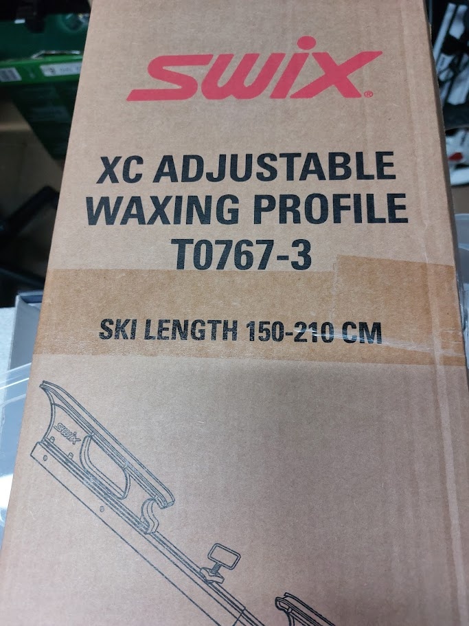 Voskovací profil (kopyto) Swix T0767-3 hliníkový + svorky - 6