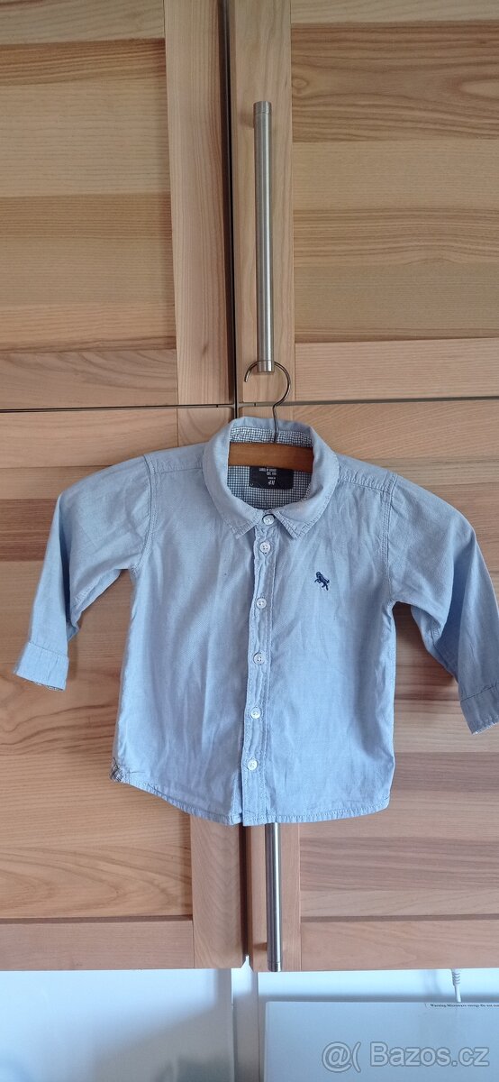 dětské košile H & M vel. 80 - 6