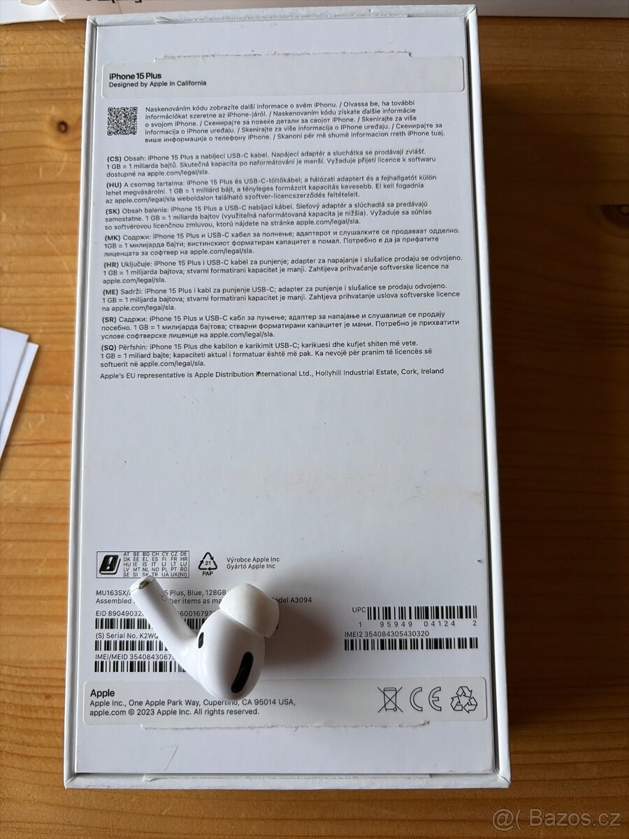 Apple iPhone 15 plus 128GB záruka - 6