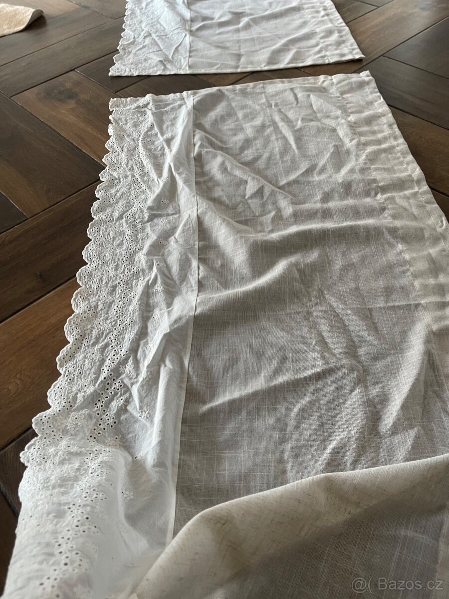 Zaclony provance venkovsky styl 2 ks - 6