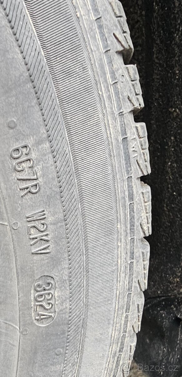 Alu kola 5x112 R17 zimní pneu DOT24 Škoda Superb - 6