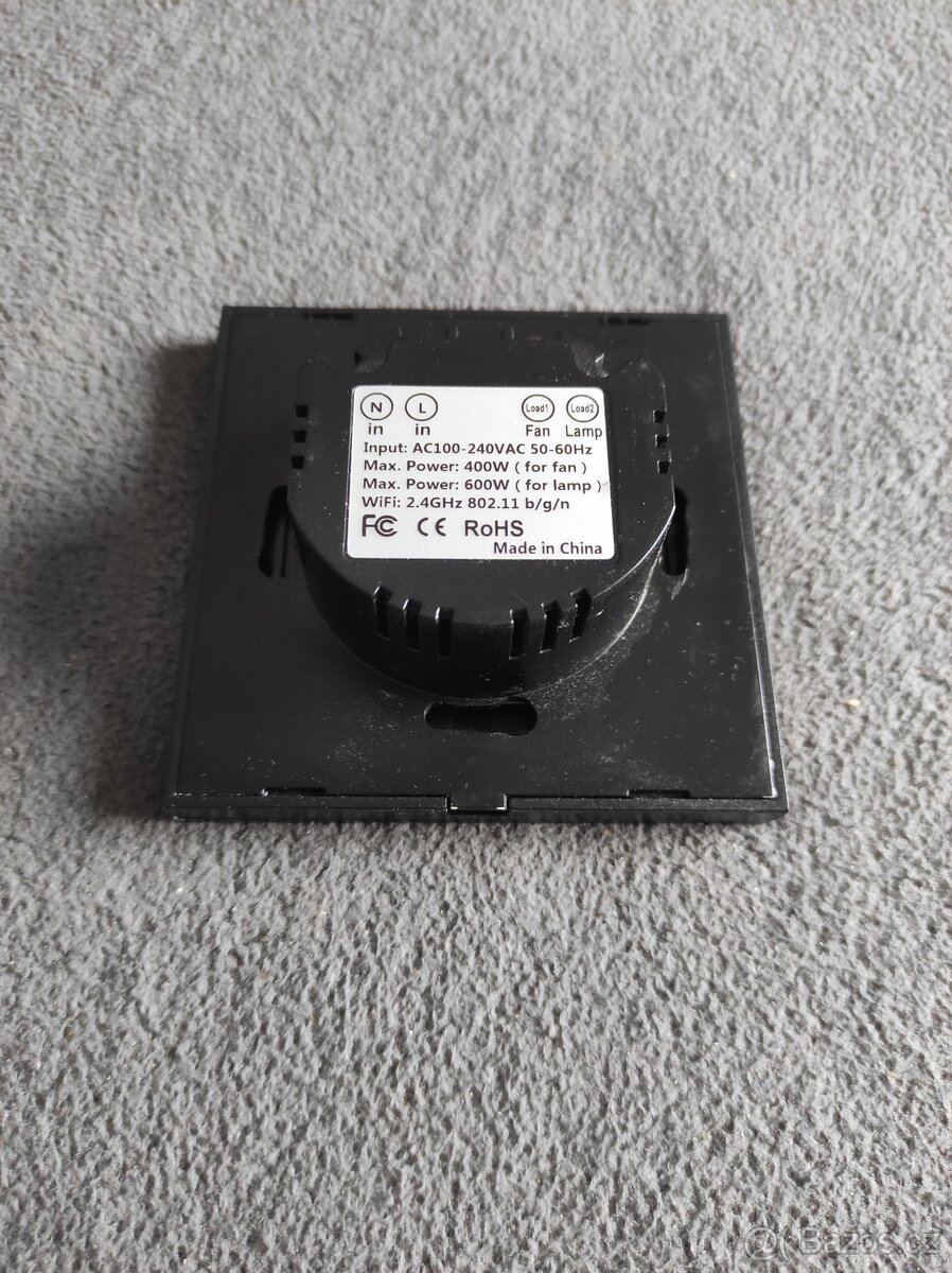 Prodám smart wifi spínač na světlo a stropní ventilátor - 6
