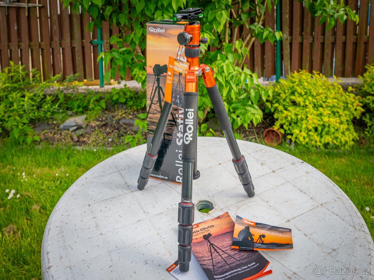 Stativ Rollei C5i + kulová hlava - 6