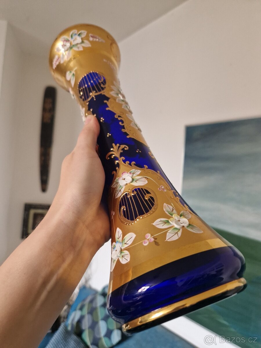 Set modrého skla - 6