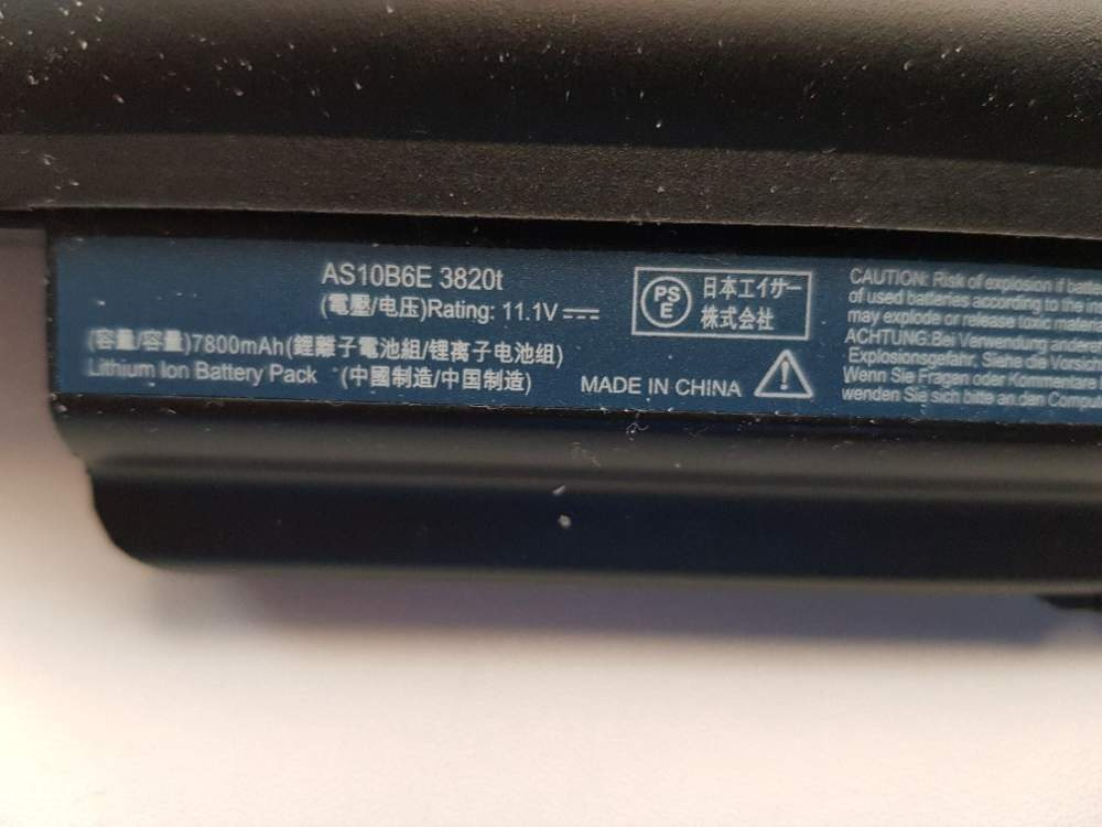 Acer 5730,5630 díly,Baterie pro Acer 7740,5820,3820 apod - 6