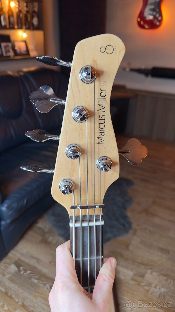 Marcus Miller V3 - 5strunná baskytara - 6