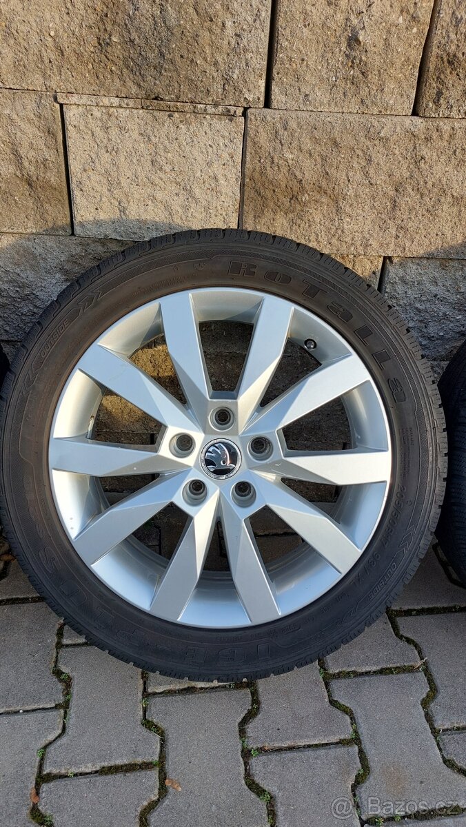 alu Kola 5x112 r17 Crystal škoda Octaviia III Face - 6