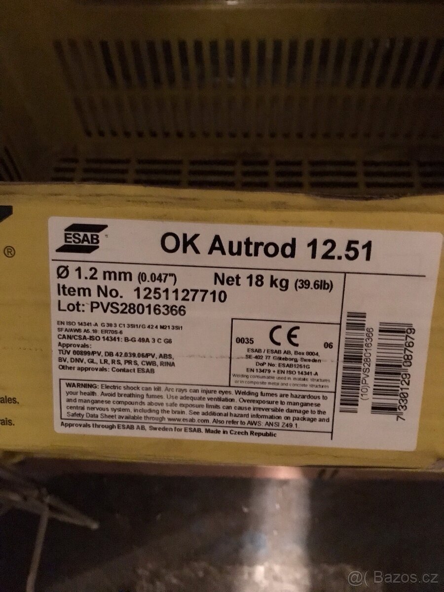 Svářecí elektrody ,dráty - 6